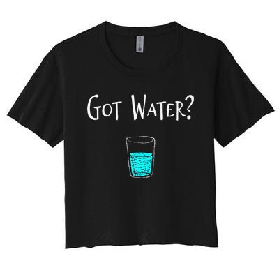 Got Water Women's Crop Top Tee