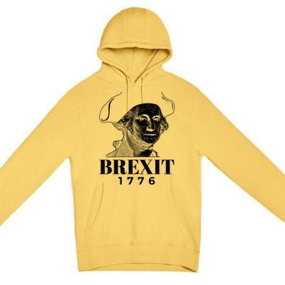 George Washington Gift Brexit 1776 Hooded Gift Premium Pullover Hoodie