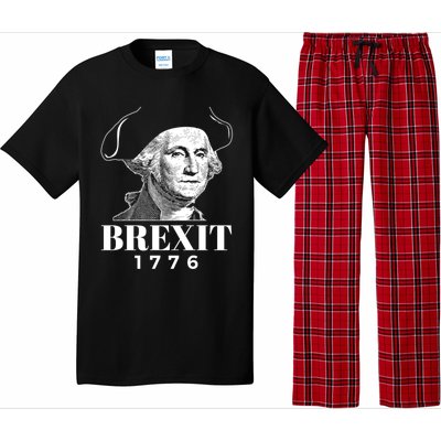 George Washington Gift Brexit 1776 Hooded Gift Pajama Set