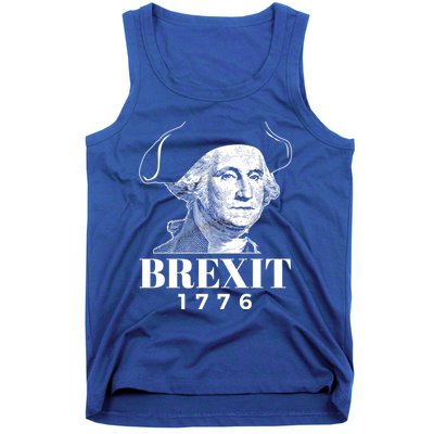 George Washington Gift Brexit 1776 Hooded Gift Tank Top