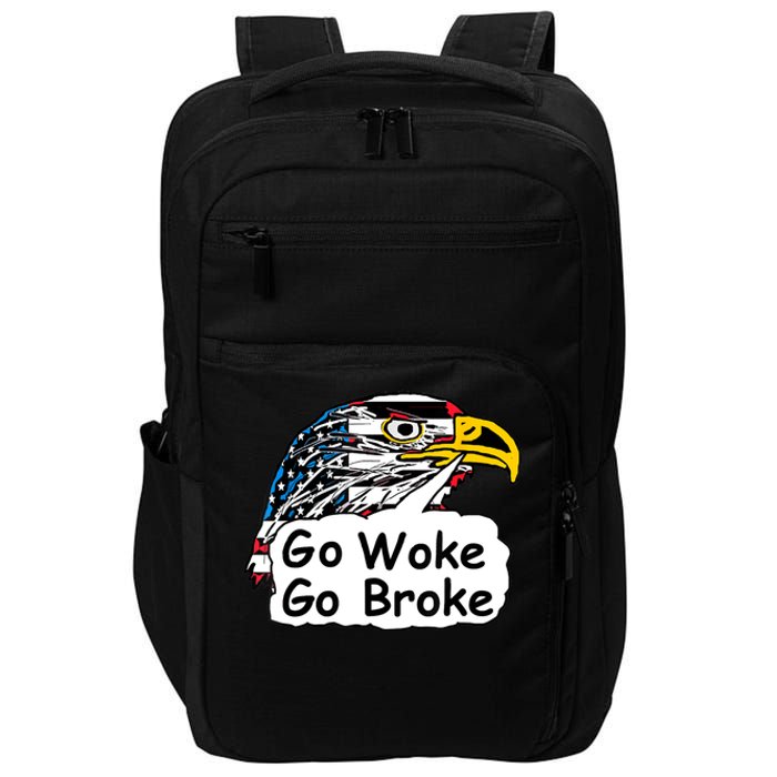 Go Woke Go Broke Impact Tech Backpack