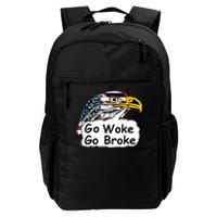 Go Woke Go Broke Daily Commute Backpack