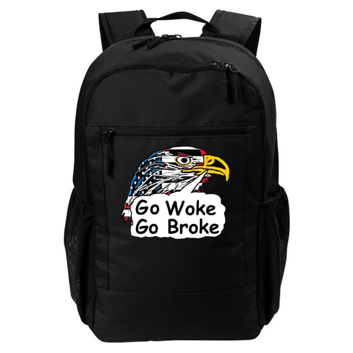 Go Woke Go Broke Daily Commute Backpack