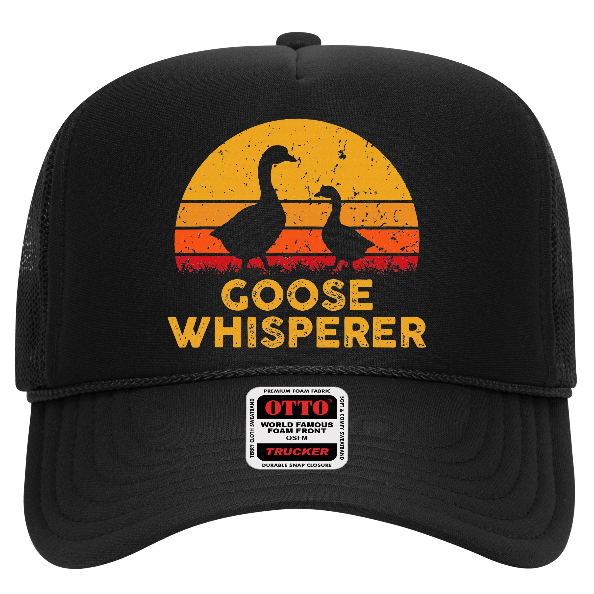 Goose Whisperer Geese Bird Hunter Breeders Poultry Farmers Hat