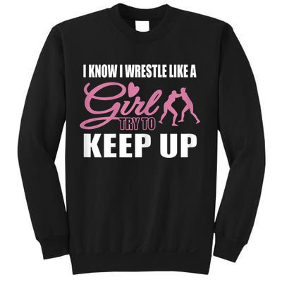 Girls Wrestling Sweatshirt