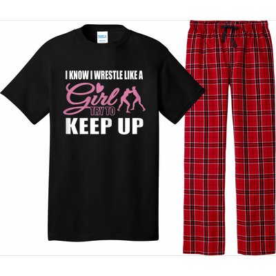 Girls Wrestling Pajama Set