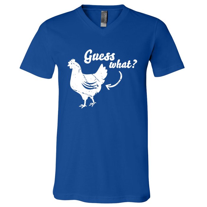 Guess What V-Neck T-Shirt