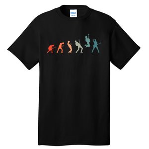 Guitarist With Guitar Evolution Tall T-Shirt