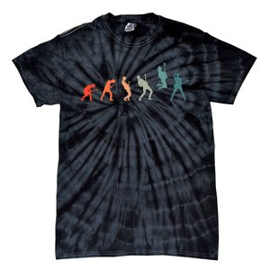 Guitarist With Guitar Evolution Tie-Dye T-Shirt