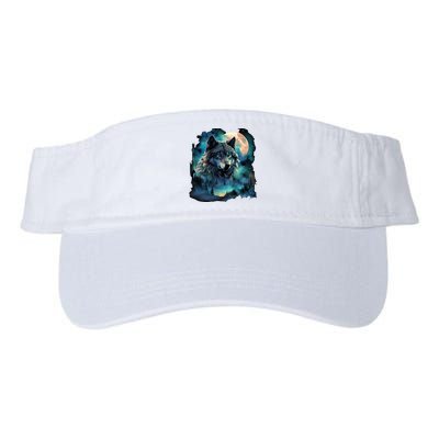 Grey Wolf Hunting Grounds Icy Moon Forest Galaxy Visor