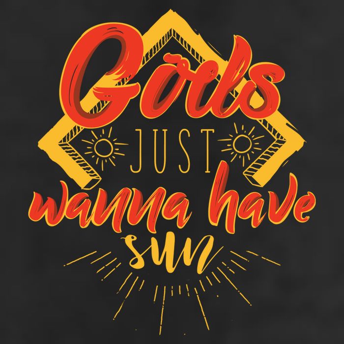 Gods Wanna Have Sun 7 Panel Mesh Trucker Snapback Hat