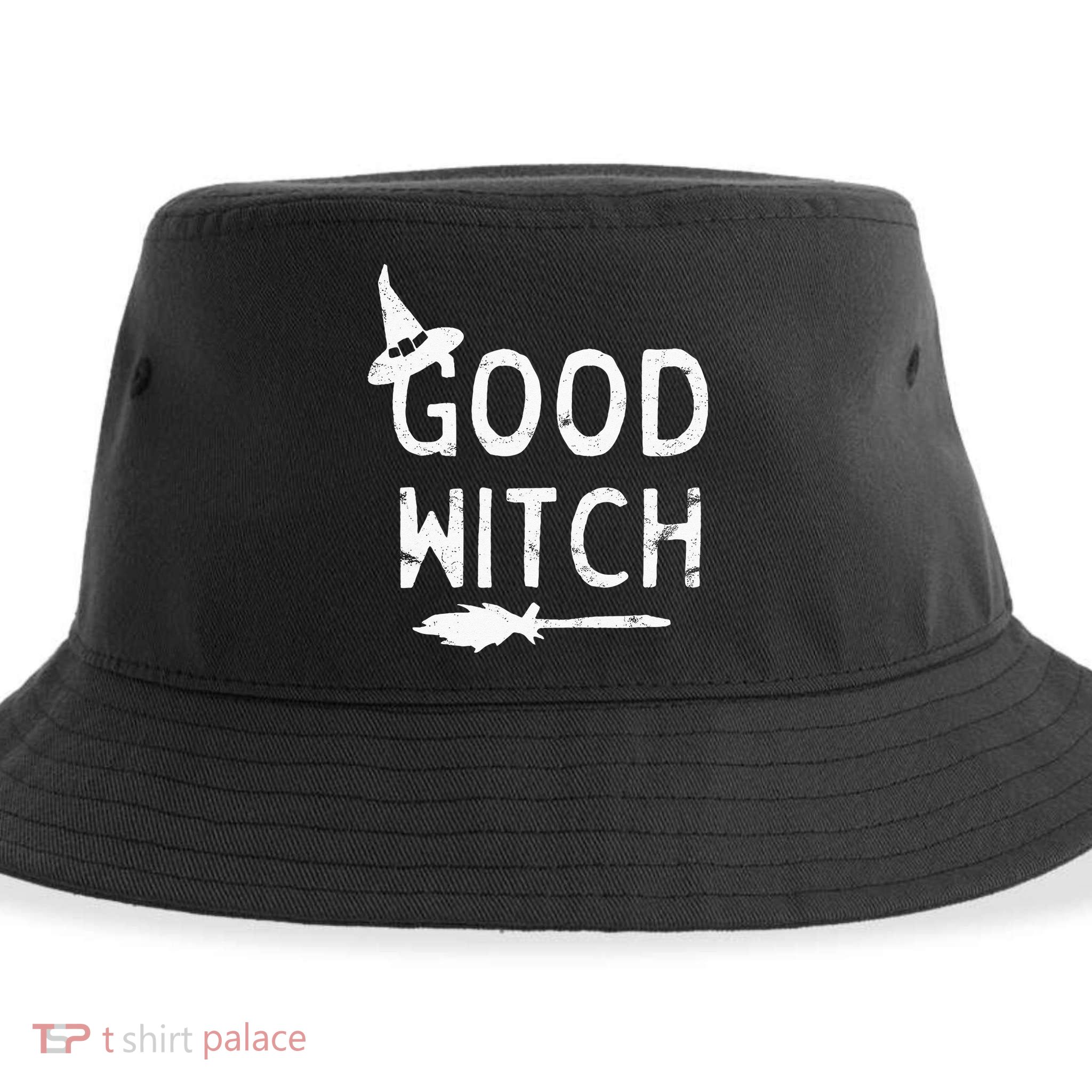 Good Witch Halloween Graphic October Sustainable Bucket Hat
