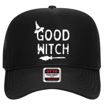 Good Witch Halloween Graphic October Trucker Hat