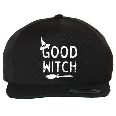 Good Witch Halloween Graphic October Wool Snapback Cap