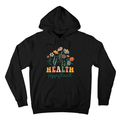 Groovy Wildflower Health Assistant Hoodie