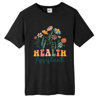 Groovy Wildflower Health Assistant Tall Fusion ChromaSoft Performance T-Shirt