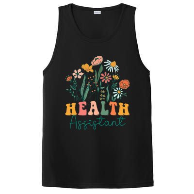 Groovy Wildflower Health Assistant PosiCharge Competitor Tank