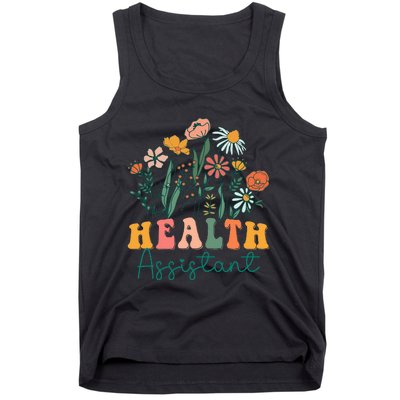 Groovy Wildflower Health Assistant Tank Top