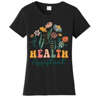 Groovy Wildflower Health Assistant Women's T-Shirt