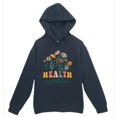 Groovy Wildflower Health Assistant Urban Pullover Hoodie