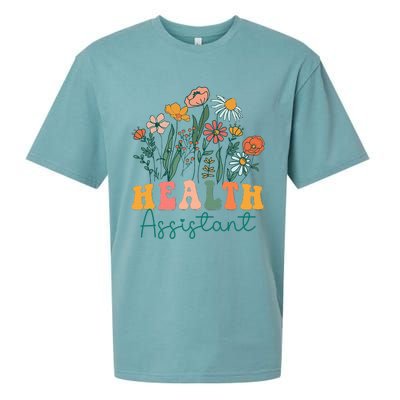 Groovy Wildflower Health Assistant Sueded Cloud Jersey T-Shirt