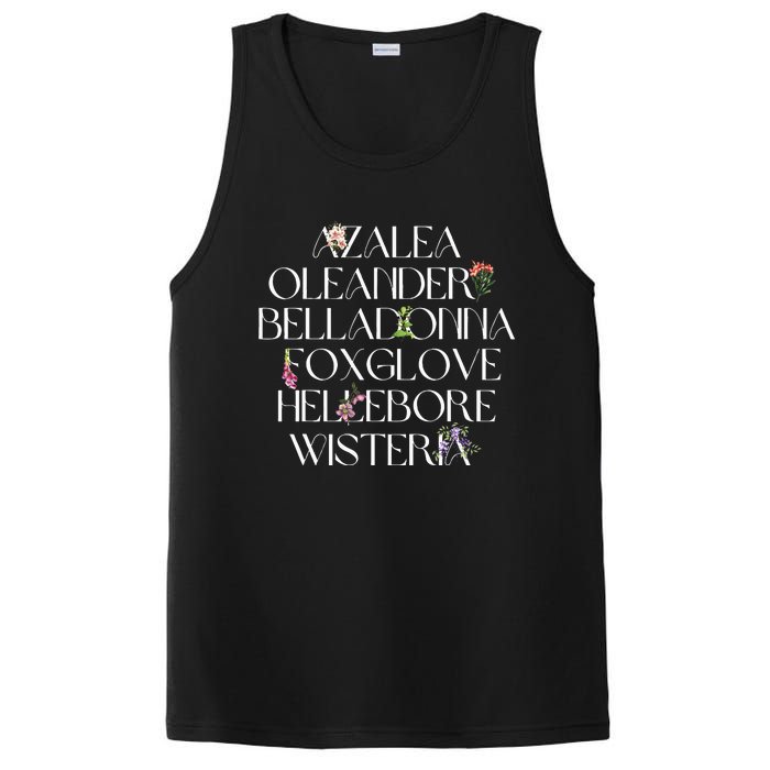 Garden Witchy Herbology Aqua Tofana Feminist PosiCharge Competitor Tank