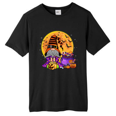 Gnome Witch Halloween Costume Pumpkin Autumn Fall Holiday Tall Fusion ChromaSoft Performance T-Shirt