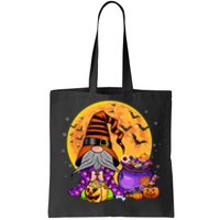 Gnome Witch Halloween Costume Pumpkin Autumn Fall Holiday Tote Bag