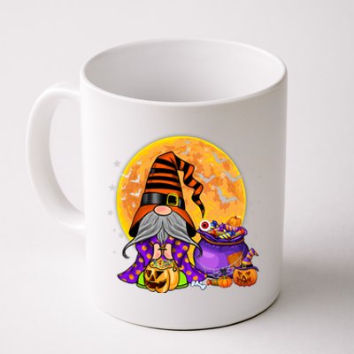 Gnome Witch Halloween Costume Pumpkin Autumn Fall Holiday Coffee Mug