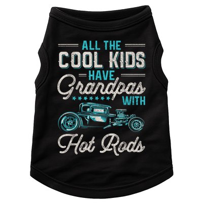 Grandpas With Hot Rods Funny Vintage Hotrod Classic Car Doggie Tank