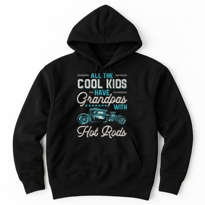 Grandpas With Hot Rods Funny Vintage Hotrod Classic Car Hoodie