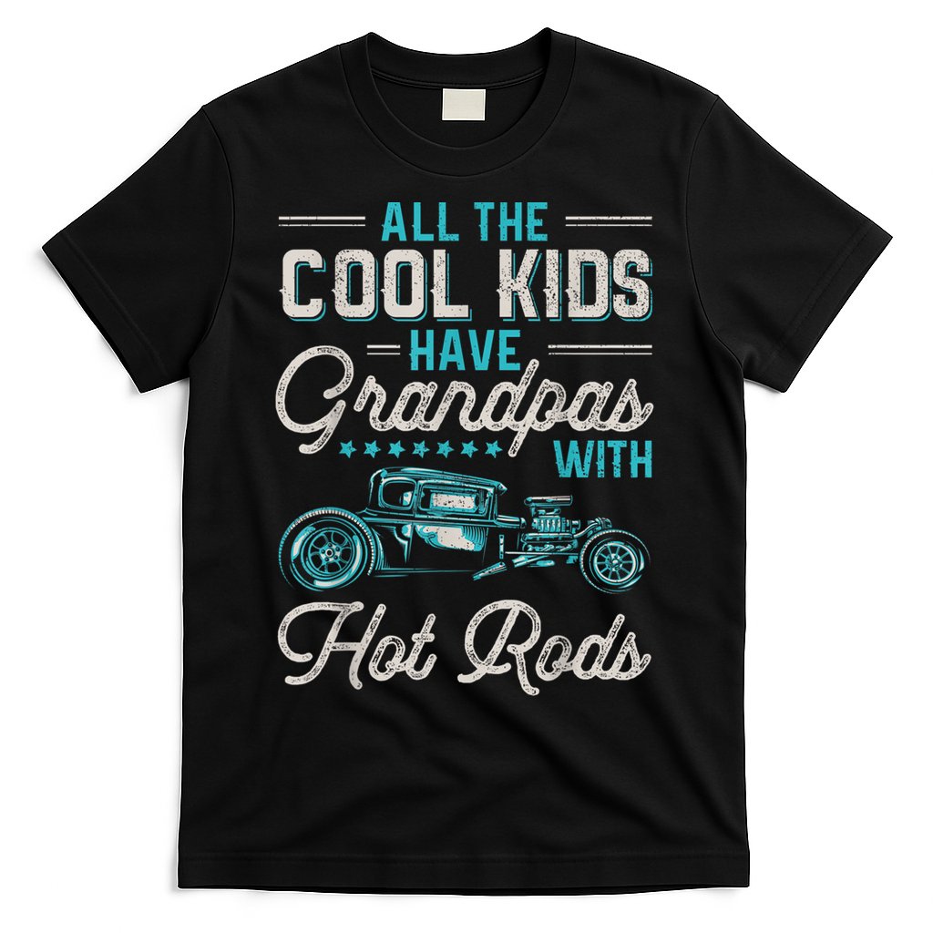 Grandpas With Hot Rods Funny Vintage Hotrod Classic Car T-Shirt