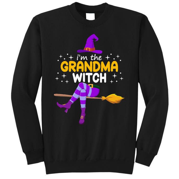 Grandma Witch Halloween Family Costume Set Sweatshirt