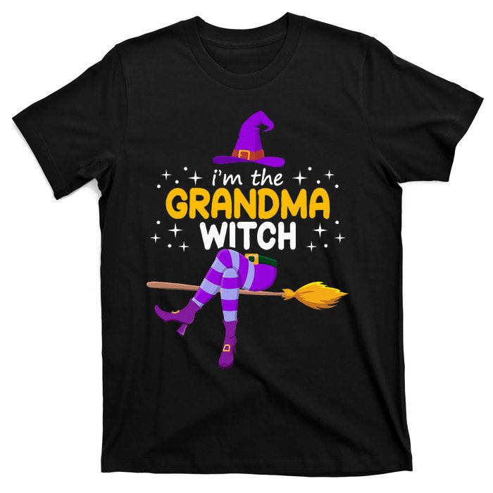 Grandma Witch Halloween Family Costume Set T-Shirt