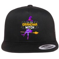 Grandma Witch Halloween Family Costume Set Flat Bill Trucker Hat