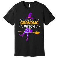 Grandma Witch Halloween Family Costume Set Premium T-Shirt