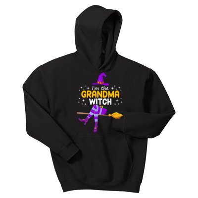 Grandma Witch Halloween Family Costume Set Kids Hoodie