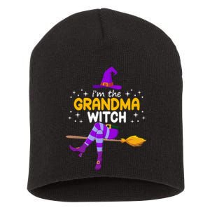 Grandma Witch Halloween Family Costume Set Short Acrylic Beanie