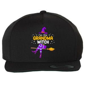 Grandma Witch Halloween Family Costume Set Wool Snapback Cap