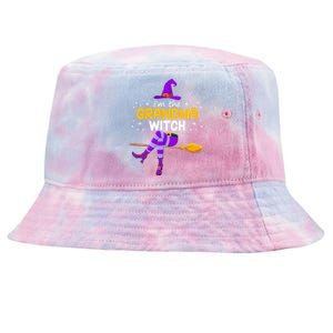 Grandma Witch Halloween Family Costume Set Tie-Dyed Bucket Hat