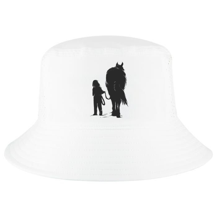 Girl With Horse Cool Comfort Performance Bucket Hat