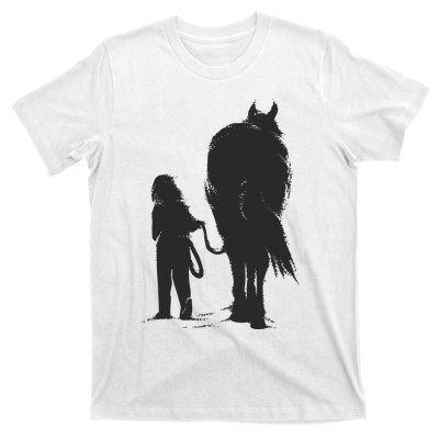 Girl With Horse T-Shirt