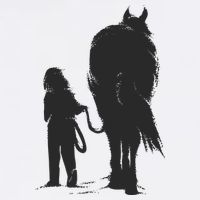 Girl With Horse Beanie
