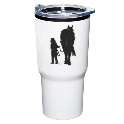 Girl With Horse Tumbler