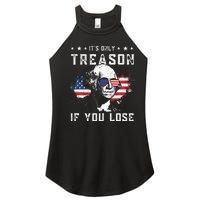 George Washington Its Only Treason If You Lose 4th Of July Women's Perfect Tri Rocker Tank