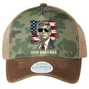 Guess Who Is Back 47 Trump Victory Legacy Tie Dye Trucker Hat