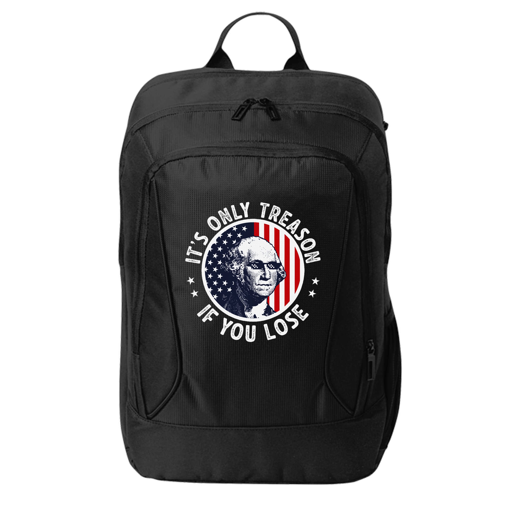 George Washington ItS Only Treason If You Lose City Backpack