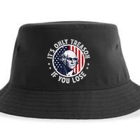 George Washington ItS Only Treason If You Lose Sustainable Bucket Hat