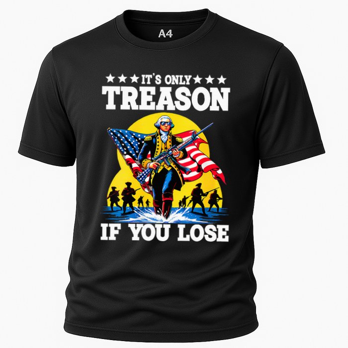 George Washington ItS Only Treason If You Lose Cooling Performance Crew T-Shirt