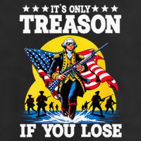 George Washington ItS Only Treason If You Lose 15oz Campfire Ceramic Mug